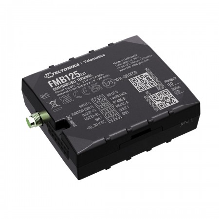Teltonika FMB 125 – професійний GPS-трекер із зовнішніми антенами