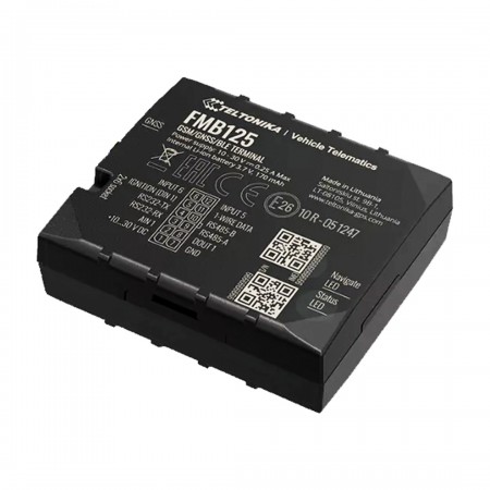 Teltonika FMB 125 – універсальний GPS-трекер для контролю транспорту